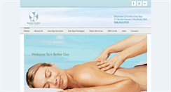 Desktop Screenshot of nicholaschristiesdayspa.com